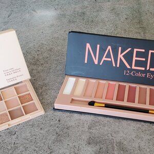 Naked 12 color eyeshadow,Eyeshadow primer,Liquid blush,Brow tint, all new in box